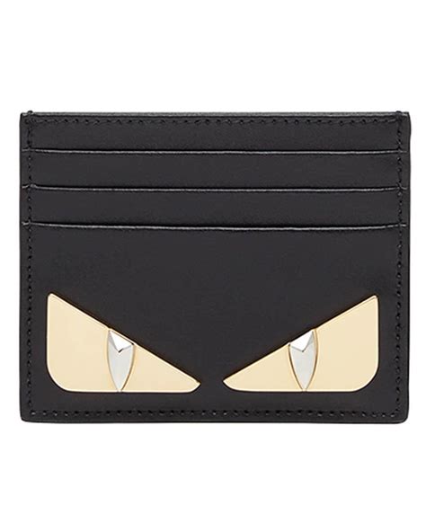 fendi monster card holder